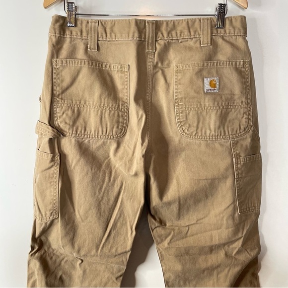 Carhartt Relaxed Fit Khaki Color Pants Size 36x30 - Picture 4 of 5